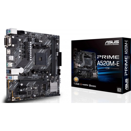 Материнская плата ASUS PRIME A520M-E/CSM 4