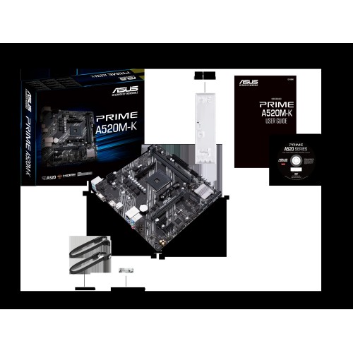 Материнская плата ASUS PRIME A520M-K (90MB1500-M0EAY0) 9