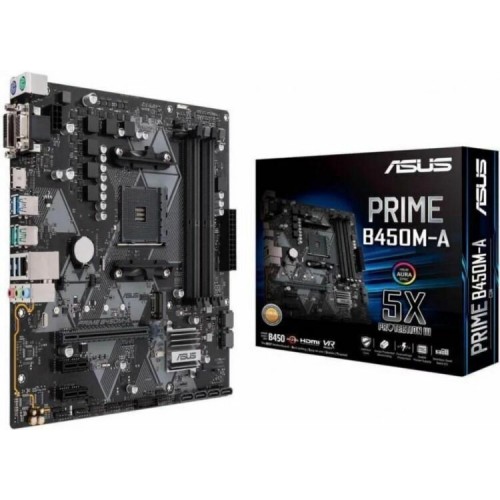 Материнская плата ASUS PRIME B450M-A II (90MB15Z0-M0EAY0) 3