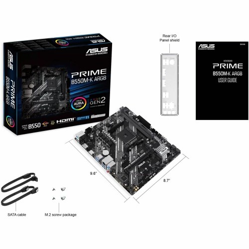 Материнская плата ASUS PRIME B550M-K ARGB (90MB1GC0-M0EAY0) 7