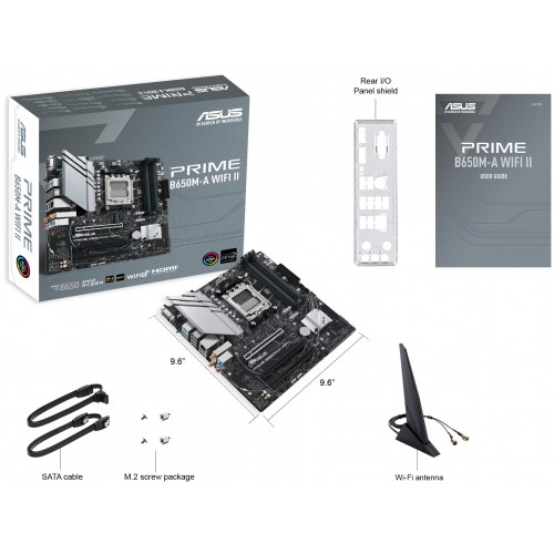 Материнская плата ASUS PRIME B650M-A WIFI II (90MB1EG0-M0EAY0) 5