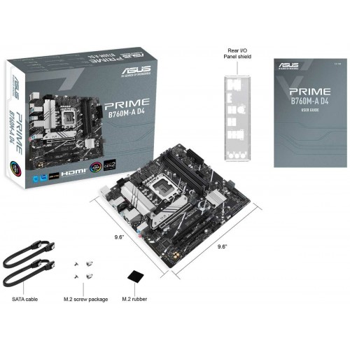 Материнская плата ASUS PRIME B760M-A D4-CSM (90MB1D00-M1EAYC) 5