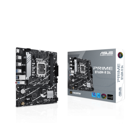 Материнская плата ASUS PRIME B760M-R D4 (90MB1HA0-M0EAY0) 1