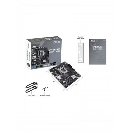 Материнская плата ASUS PRIME H610M-K ARGB (90MB1G90-M0EAY0) 6