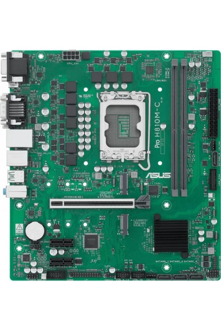 Материнская плата ASUS PRO H810M-C-CSM H810 (90MB1KHP-M0EAYC) 