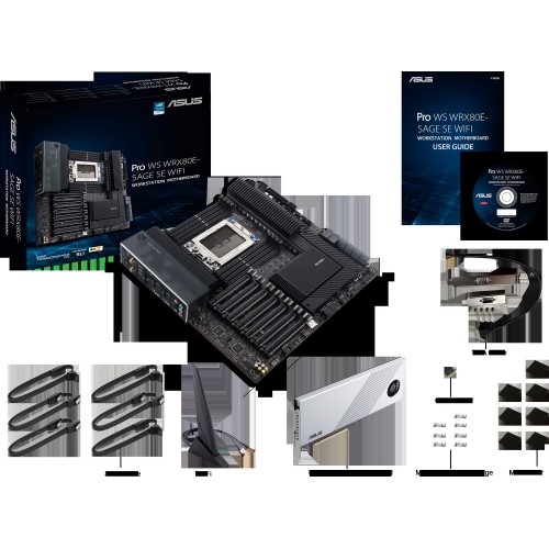 Материнская плата ASUS Pro WS WRX80E-SAGE SE WIFI (90MB1E60-M0EAY0) 9
