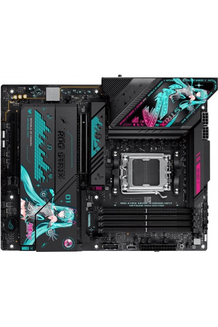 Материнская плата ASUS ROG STRIX X870E-H GAMING MIKU (90MB1MA0-M0EAY0) 