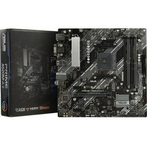 Материнская плата ASUS TUF GAMING A520M-PLUS II (90MB17G0-M0EAY0) 1