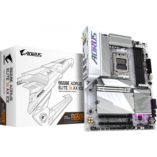 Материнская плата GIGABYTE B650E AORUS ELITE X ICE 8