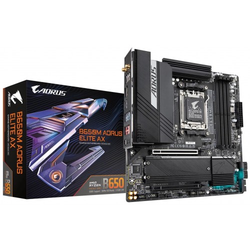 Материнская плата GIGABYTE B650M AORUS ELITE AX 4