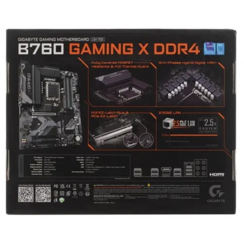Материнская плата GIGABYTE B760 GAMING X DDR4 7
