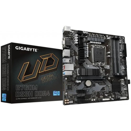 Материнская плата GIGABYTE B760M DS3H DDR4 1