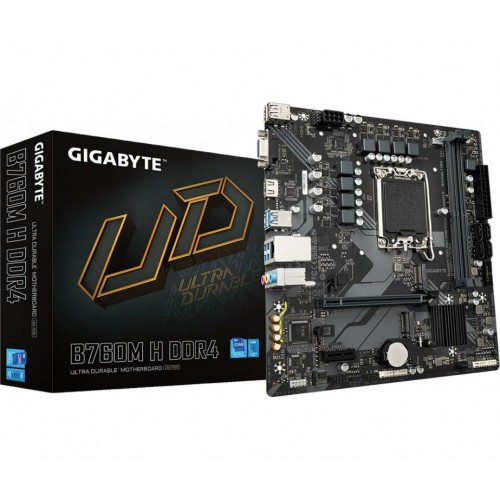 Материнская плата GIGABYTE B760M H DDR4 6
