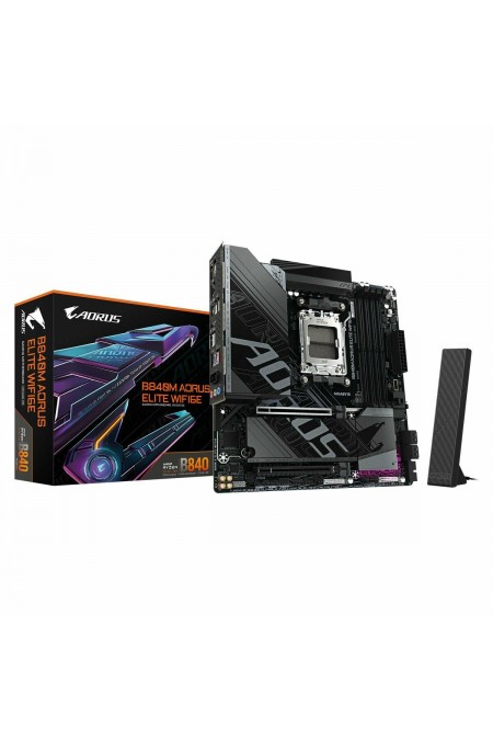 Материнская плата GIGABYTE B840M AORUS ELITE WIFI6E 