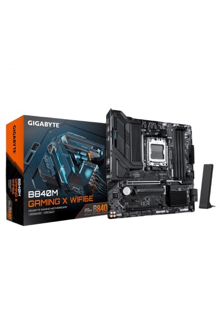 Материнская плата GIGABYTE B840M GAMING X WF6E 