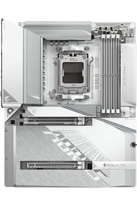 Материнская плата GIGABYTE B850 AORUS STEALTH ICE 