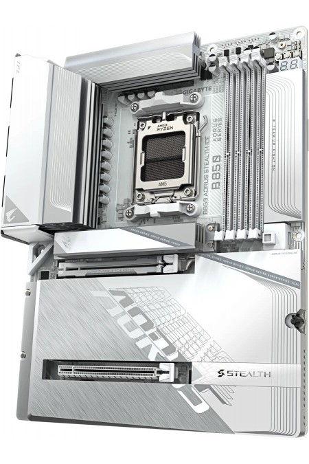 Материнская плата GIGABYTE B850 AORUS STEALTH ICE 3