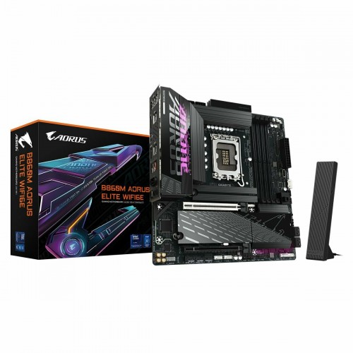Материнская плата GIGABYTE B860M AORUS ELITE WIFI6E 