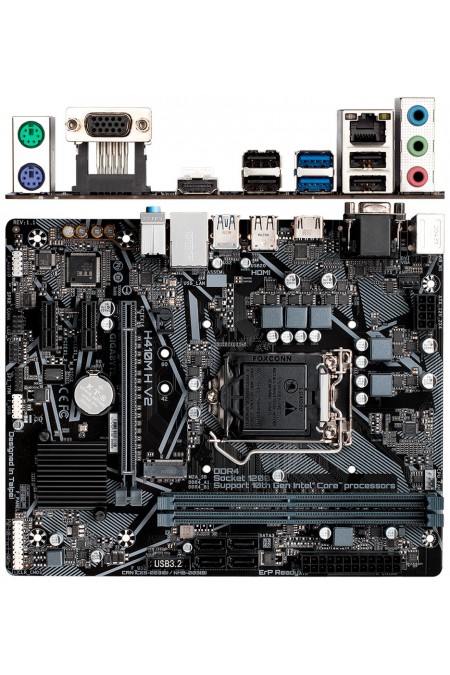 Материнская плата GIGABYTE H410M H V2 2.1 1