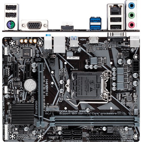 Материнская плата GIGABYTE H410M H 1