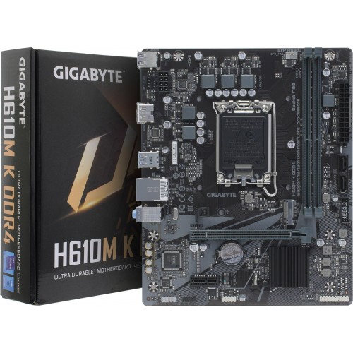 Материнская плата GIGABYTE H610M K DDR4 9