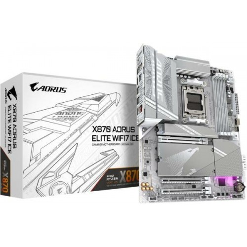 Материнская плата GIGABYTE X870 A ELITE WF7 ICE 3