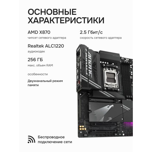 Материнская плата GIGABYTE X870 A ELITE WIFI7 1