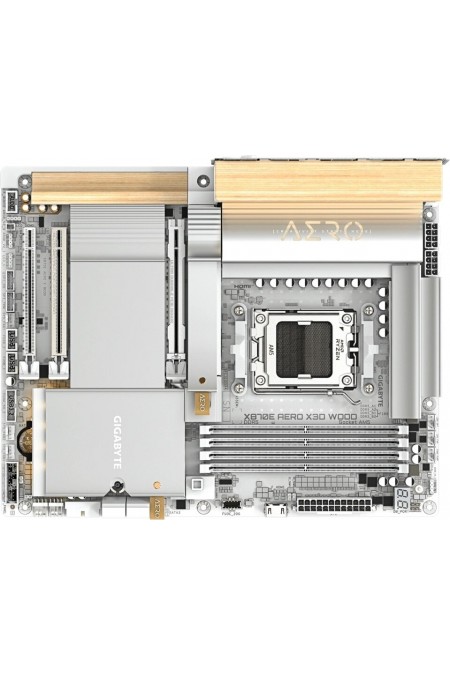 Материнская плата GIGABYTE X870E AERO X3D WOOD 