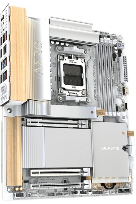 Материнская плата GIGABYTE X870E AERO X3D WOOD 2