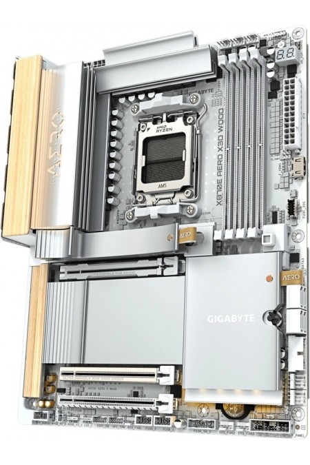 Материнская плата GIGABYTE X870E AERO X3D WOOD 3