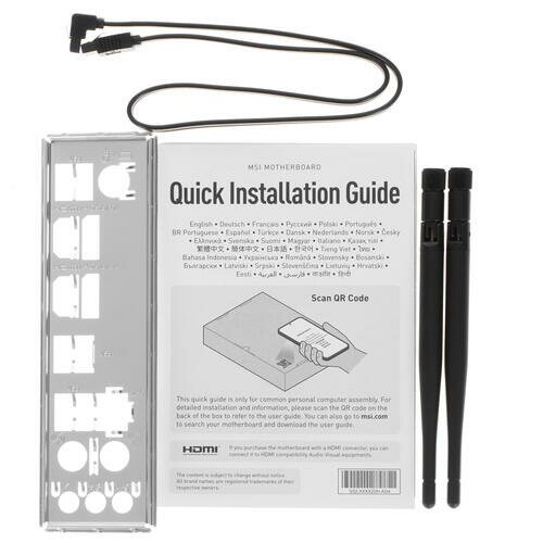 Материнская плата MSI PRO B760M-A WIFI DDR5 7