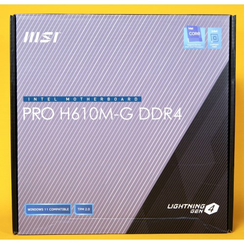 Материнская плата MSI PRO H610M-G DDR4 5