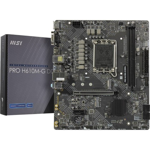 Материнская плата MSI PRO H610M-G DDR4 7