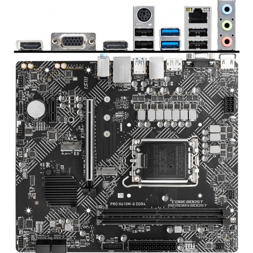 Материнская плата MSI PRO H610M-G DDR4 9