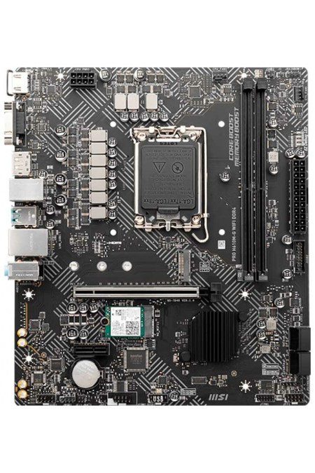 Материнская плата MSI PRO H610M-G WIFI DDR4 
