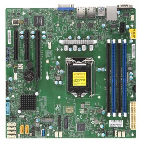 Материнская плата Supermicro MBD-X11SCL-F-B DDR4 