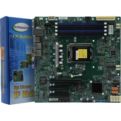 Материнская плата Supermicro MBD-X11SCL-F-B DDR4 2