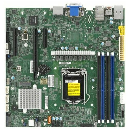 Материнская плата SuperMicro MBD-X12SCZ-F-B 