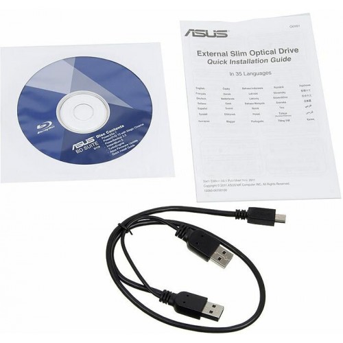 Оптический привод ASUS SBC-06D2X-U внешний BOX (черный) 5