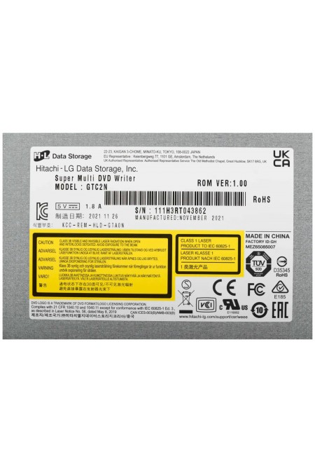 Оптический привод LG GTC2N внутренний OEM (черный) 1