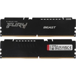Оперативная память Kingston 16 ГБ (8 ГБ x 2 шт.) DDR5 5600 МГц DIMM CL40 (KF556C40BBK2-16)