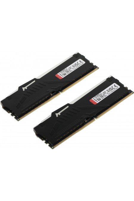 Оперативная память Kingston FURY Beast RGB (16 ГБ x 2 шт.) DDR5 5200 МГц DIMM CL40 (KF552C40BBAK2-32) 8