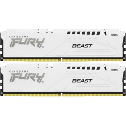 Оперативная память Kingston Fury Beast White Expo 32 ГБ (16 ГБ x 2 шт.) DDR5 5600 МГц DIMM CL36 (KF556C36BWEK2-32)