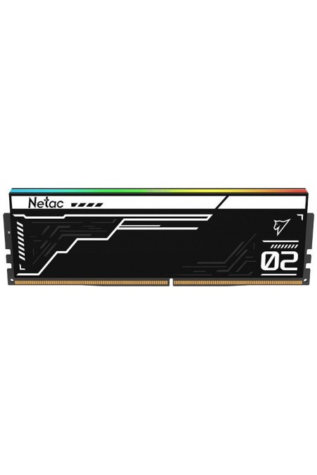 Оперативная память Netac Shadow II RGB Black 32 ГБ (16 ГБ x 2 шт.) DDR5 6400 МГц DIMM C32 (NTS2D5P64DP-32K) 1