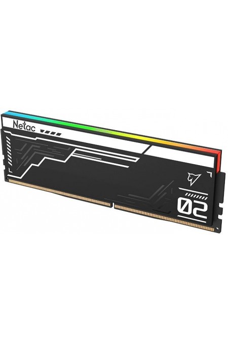 Оперативная память Netac Shadow II RGB Black 32 ГБ (16 ГБ x 2 шт.) DDR5 6400 МГц DIMM C32 (NTS2D5P64DP-32K) 2