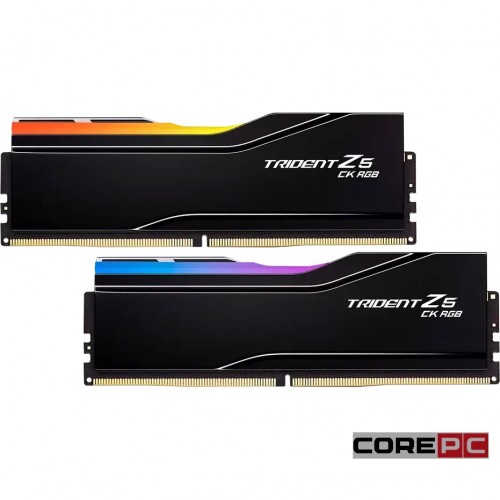 G.SKILL Trident Z5 CK RGB 48 ГБ (24 ГБ x 2 шт.) DDR5 8800 МГц CUDIMM CL42 (F5-8800C4255H24GX2-TZ5CRK) 