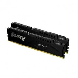 Оперативная память Kingston Fury Beast Black 16 ГБ (8 ГБ x 2 шт.) DDR5 5600 МГц CL36 (KF556C36BBEK2-16)