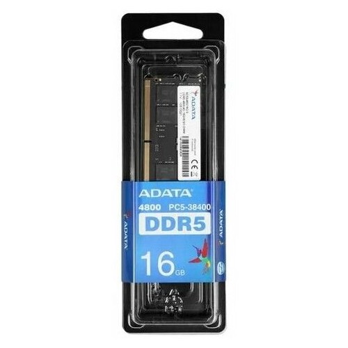 Оперативная память ADATA 16 ГБ DDR5 4800 МГц SODIMM CL40 (AD5S480016G-S) 2