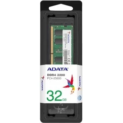 Оперативная память ADATA 32 ГБ DDR4 3200 МГц SODIMM CL22 (AD4S320032G22-SGN)