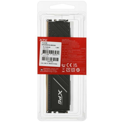 Оперативная память ADATA 8GB DDR4 3200 U-DIMM XPG SPECTRIX D35 Gaming Memory (AX4U32008G16A-SBKD35) 8